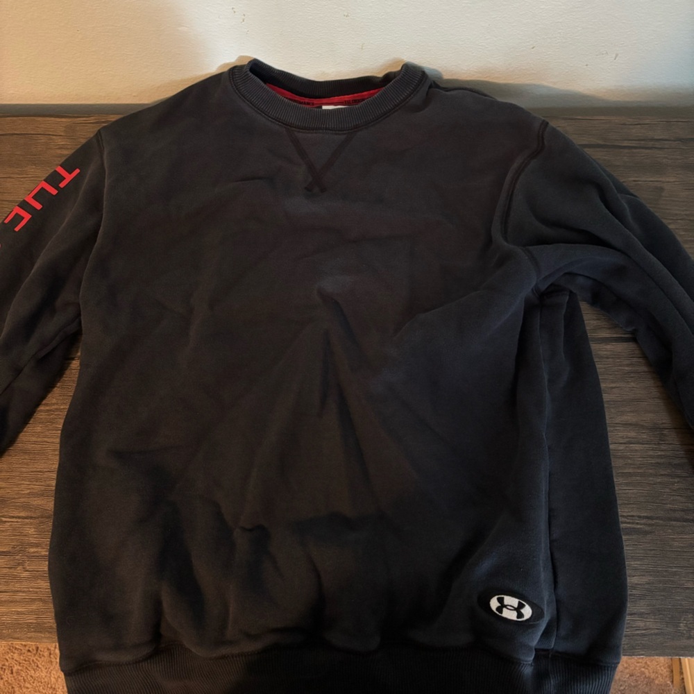 Under Armour “The Originators of Performance” Black Pullover Sweatshirt - Picture 2 of 5